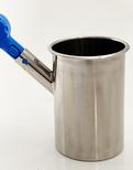 angular beaker stainless steel